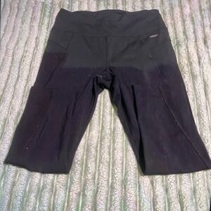 Black Athletic Capri Leggings